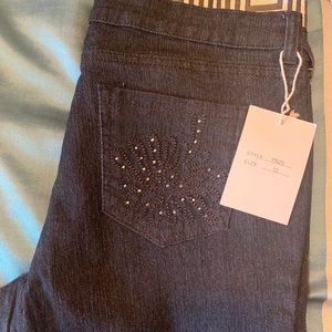 Peony Nebula woman’s jeans NWT